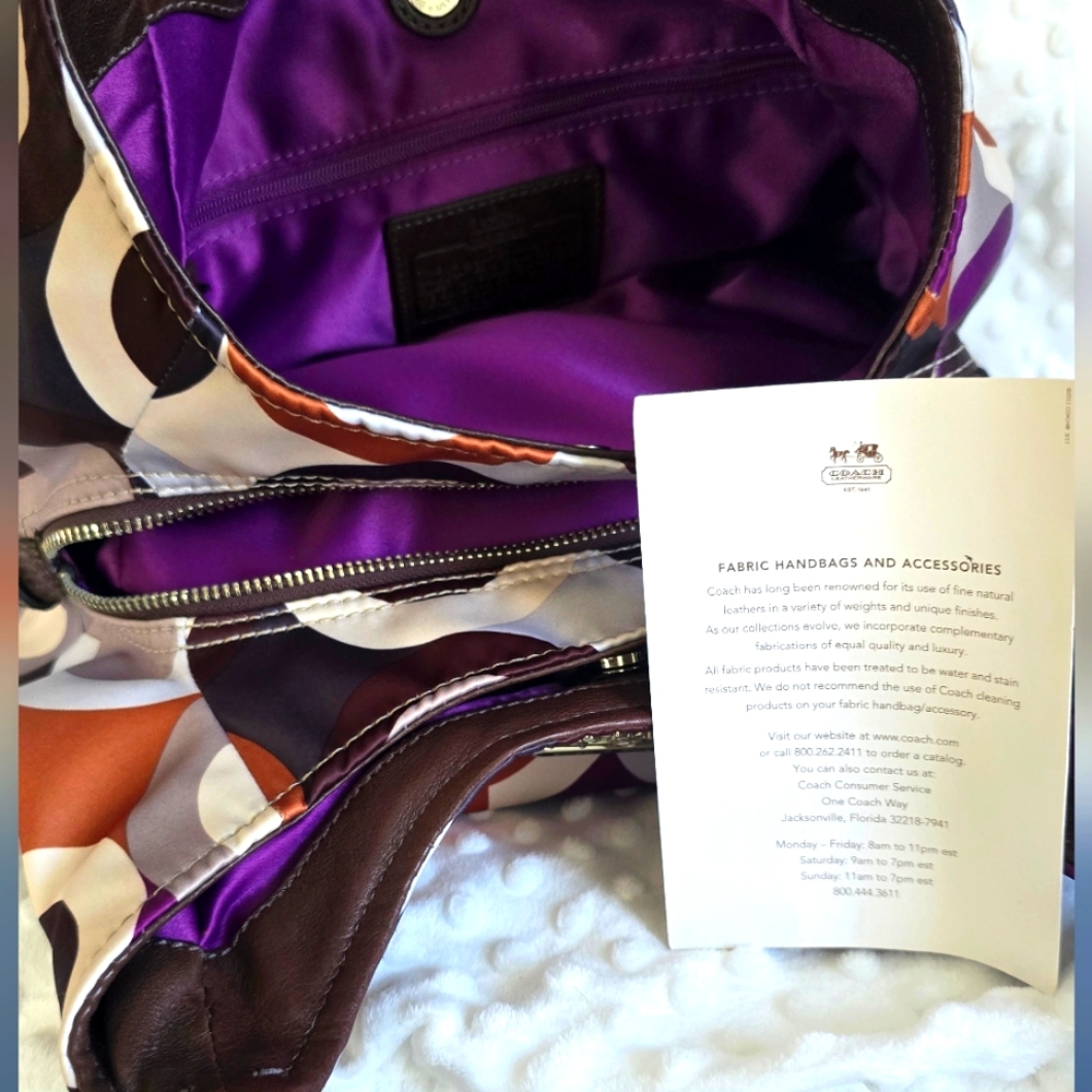 Coach Maggie Madison OP Art Multicolor style # 18764 - Picture 5 of 10